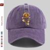 Pc Pcs for Mens  Womens Adjustable Snapback Trucker Hat  Golden Rose Print Baseball Cap Vintage Washed Lightweight Suitab