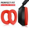 For Sony WH-1000XM5 2PCS Silicone Earpad Covers Headphones Earcups Sleeves Replacement Washable Sweat-Proof Noise Reduction