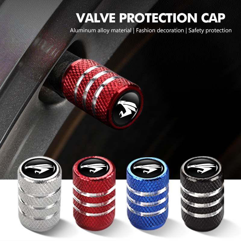 ACS2 4pcs Knurling Car Wheel Tire Valve Dustproof Protection Cap For Toyota Harrier 80 30 60 XU30 XU60 Venza 2020 2021