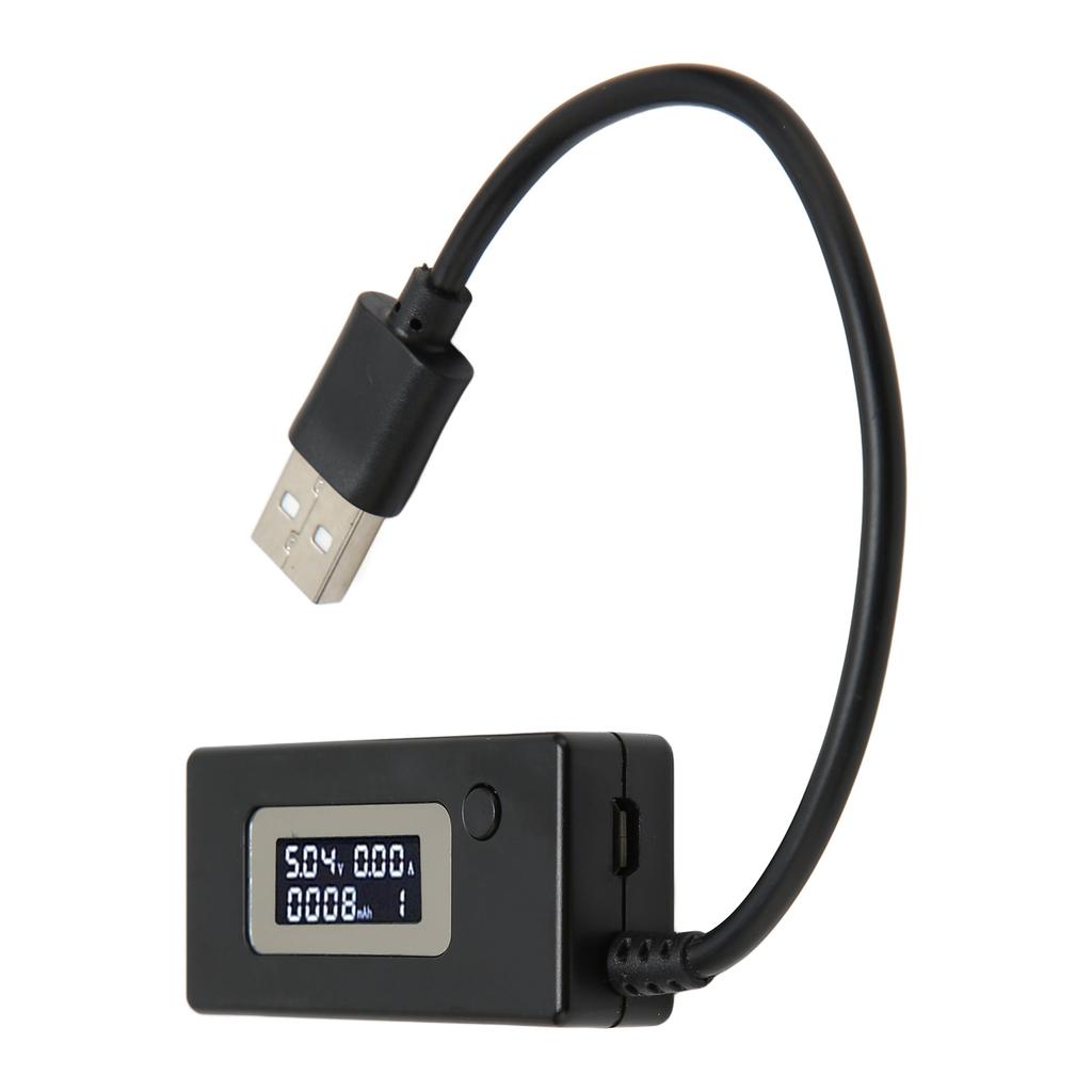 USB Voltage Current Tester LCD Display 50mA‑3500mA USB Multimeter 3‑15V 0.05A‑3.50A