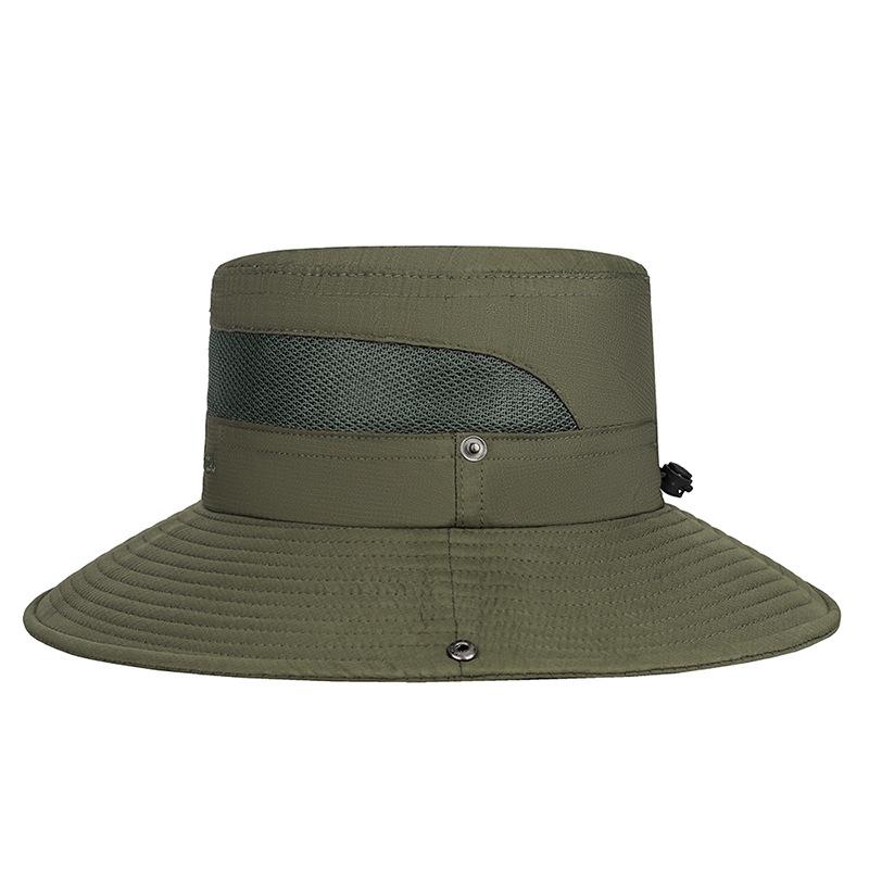 Hiking Hats for Men and Women Jungle Adventure Travel Breathable Wide-brimmed Lightweight and Foldable Sun Protection Hats
