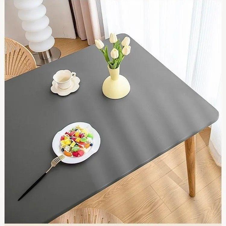 All-Inclusive Wasserdichte Tischdecke Verdickte Teetischabdeckung Staubdicht Hitzebeständig Multifunktionale Abdeckung Universal Schreibtisch Büro Schminktisch