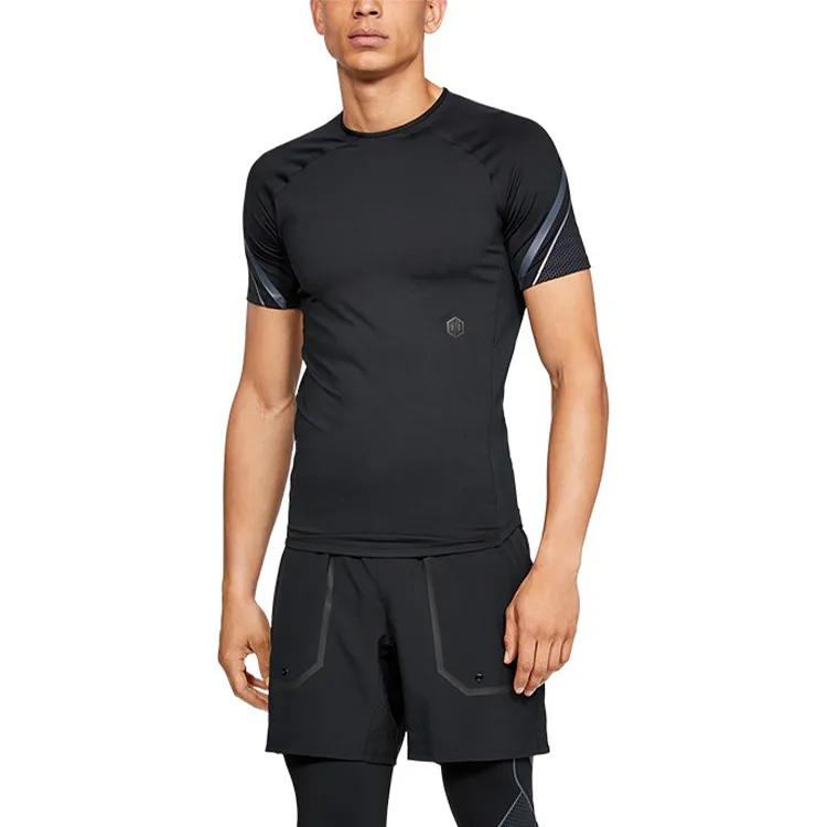 Under Armour RUSH Fitness Clothing Men's Black Moderate (Unisex) Fitness Clothing 1345196 001