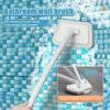 Long Handle Cleaning Brush Set Replacement Head Bathroom Cleaning Brush  Household Cleaning