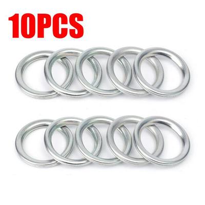 10x MD050317 Oil Drain Plug Crush Washer Gaskets For Mitsubishi Citroen Peugeot