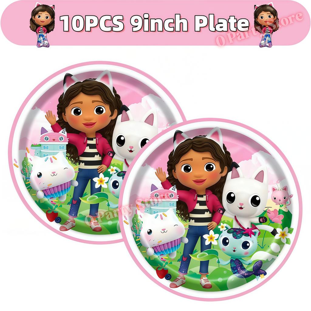 Gabby Dollhouse Keychains Birthday Party Decoration Supplies School Carnival Reward Gift Bag Fillers Kids Favor Gift Party Decor