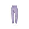 Nike Knitted Sweatpants Women's Purple Thickened Straight Fit Pants DA0334-563