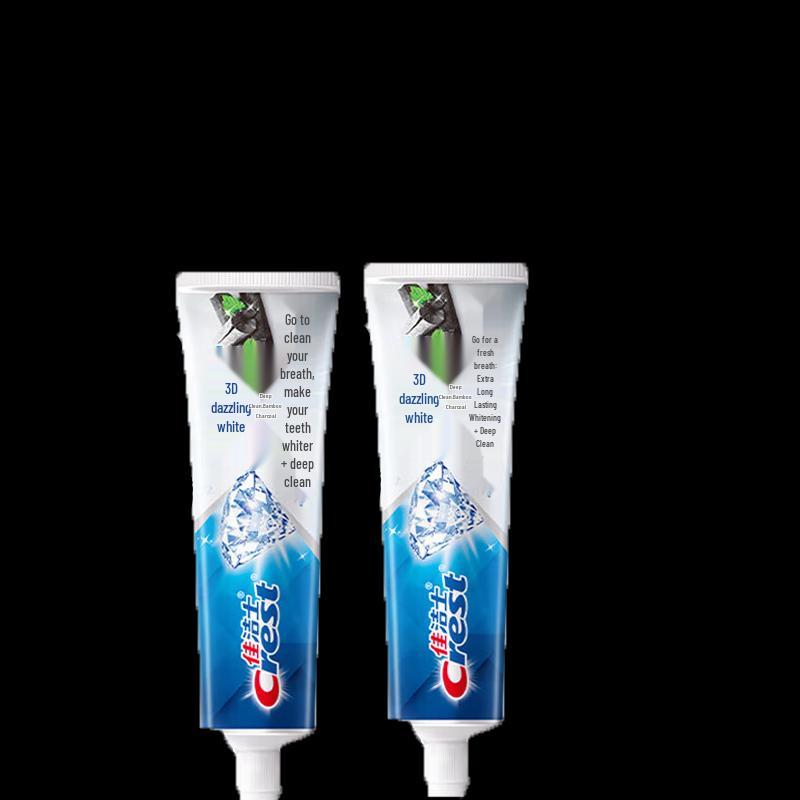 Crest 3D White Charcoal Toothpaste Twin Pack