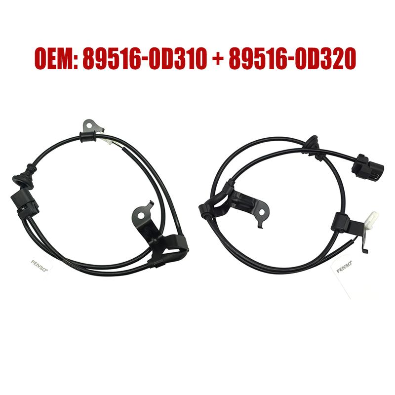OEM# 89516-0D310 + 89516-0D320 ABS Wheel Speed Sensor Rear Left Right For TOYOTA YARIS 2014-2015-2016-2017-2018