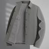 Firstview Men's Business Casual Lapel Zipper Jacket FV25D1818