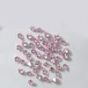 50PCS Nail Art Rhinestones Clear Crystal Rhinestones Nail Charms Round Nail Art Decals Decorations for Nail Salon Design