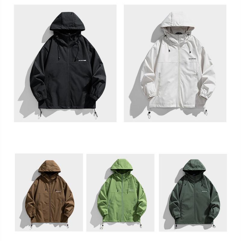 Chaqueta impermeable al aire libre par Casual transpirable abrigo otoño nuevo al aire libre a prueba de viento senderismo montañismo traje chaqueta deportiva