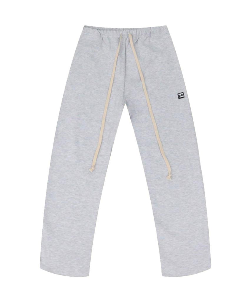 Eolaiteuaenggeul 1000G Heavy Cotton Patch Sweatpants Light Gray