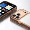 Luxusný Priehľadný Nárazuvzdorný Kryt pre iPhone 17Air 17 17Pro 17Pro Max Priehľadný Hybridný TPU+PC Ochranný Tvrdý Zadný Kryt