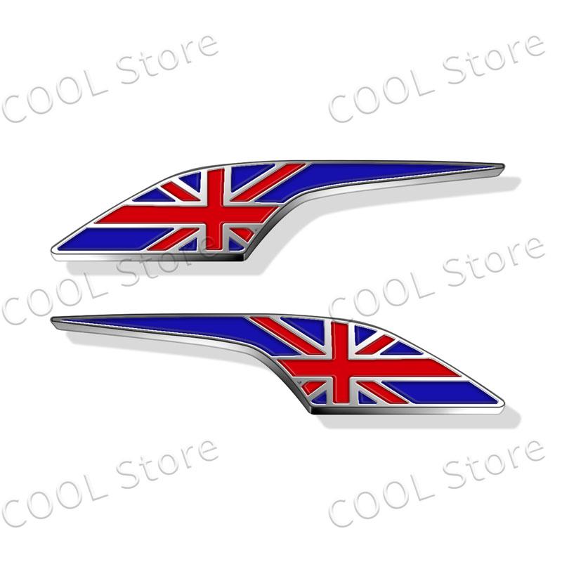 2 шт. Эмблема Соединенного Королевства UK Наклейки на крыло и крыло автомобиля Наклейка на кузов для автомобиля Мотоцикла Универсальные Аксессуары