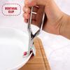 Stainless Steel Anti-scalding Pot Gripper Clip Silicone Non-slip Heat Resistant for Home Kitchen Cooking Bowl Handling Use