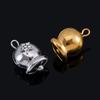 Stylish New Stainless Steel Pendant with Diamond Pendant Bell for Necklace, Bracelet, Jewelry Making DIY Accessories
