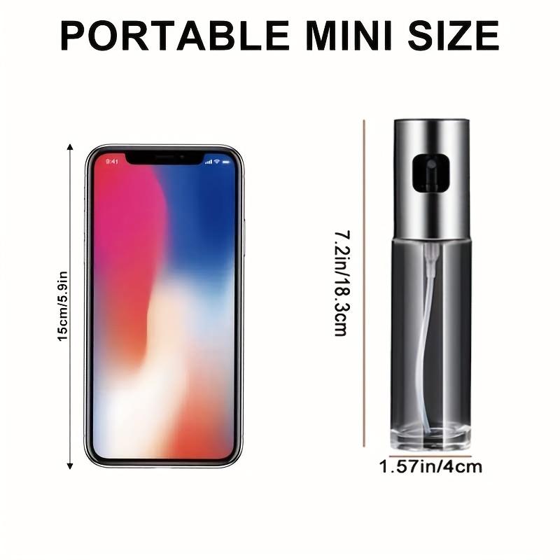 100ml Premium Glass Olive Oil Sprayer For Cooking And Outdoor Camping Kitchen Oil Spray Bottle With Adjustable Nozzle