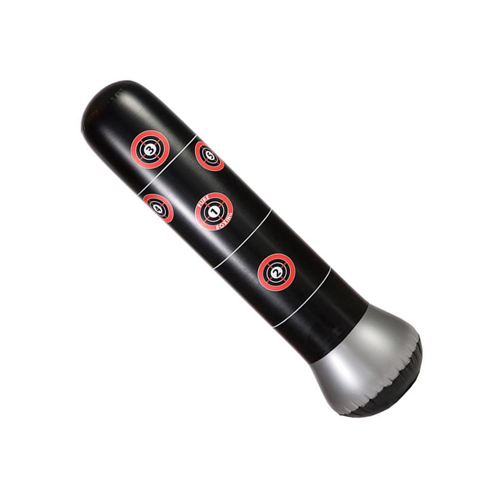 Inflatable Punching Bag Fitness Punching Tower Bag Freestanding De Stress Boxing Target Bag