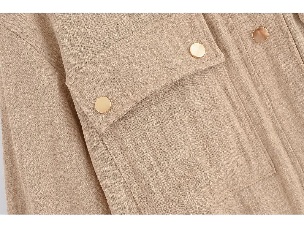 2025 Sommer Damenmode Verstellbare Kurze Jacke - Europäischer & Amerikanischer Stil