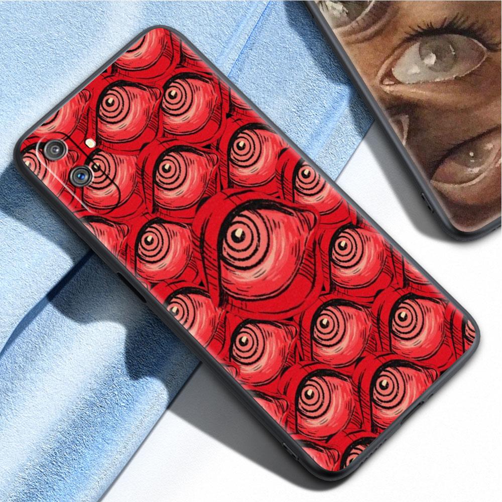 Case For Realme 8 C21y GT Neo 2 3 8i C21 7 C11 6 C12 C35 C3 GT 9 Pro C12 Master Funda Phone Cover Scary Face Eyes Smiley