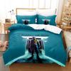 GhostwireTokyo Bedding Set Single Twin Full Queen King Size Bed Set Aldult Kid Bedroom Duvetcover Sets 2023 Anime Bed Sheet Set