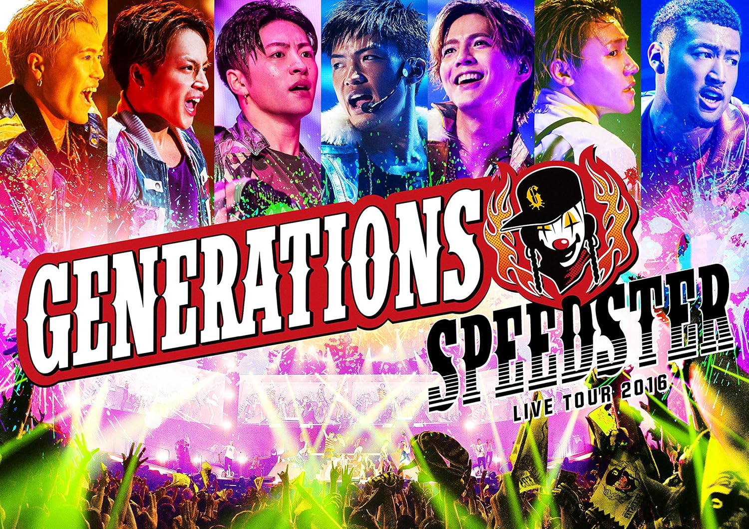 

DVD - GENERATIONS LIVE TOUR 2016 SPEEDSTE RZBD86257 Japan Movies & DVD Used