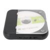 Portable CD Player BT Retro Style Double Speakers Music Player Support CD USB AUX Input for Home