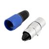 20Pcs 3 Pin XLR Female Plug Audio Socket Connector for Stage Studio KTV