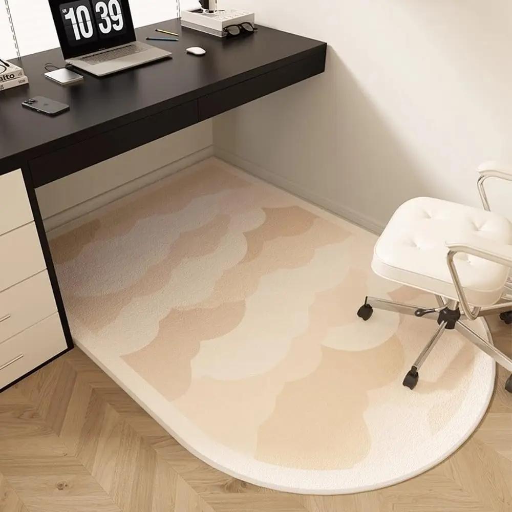 Luxury-Style Minimalist Arched Carpet - Durable For Bookshelves, Office Floor Mats, Chair Protection Pads - Home Decor