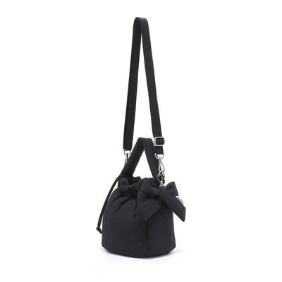 Nationalgeographic N263Acr590 Women'S Fluffy Bucket Bag Black