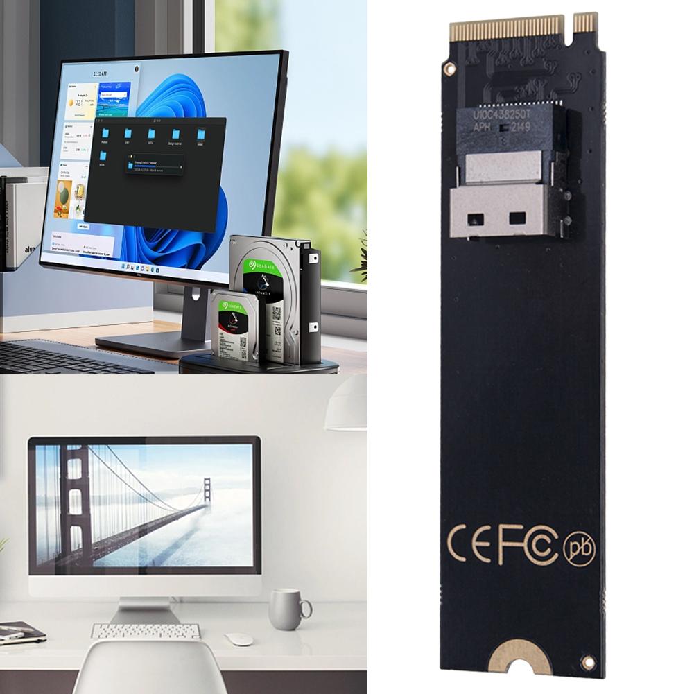 NGFF M.2 M Key To SFF 8654 Adapter Card NGFF M-Key NVME To Slimline SAS Card Adapter SFF-8654 Converter Card for Mainboard