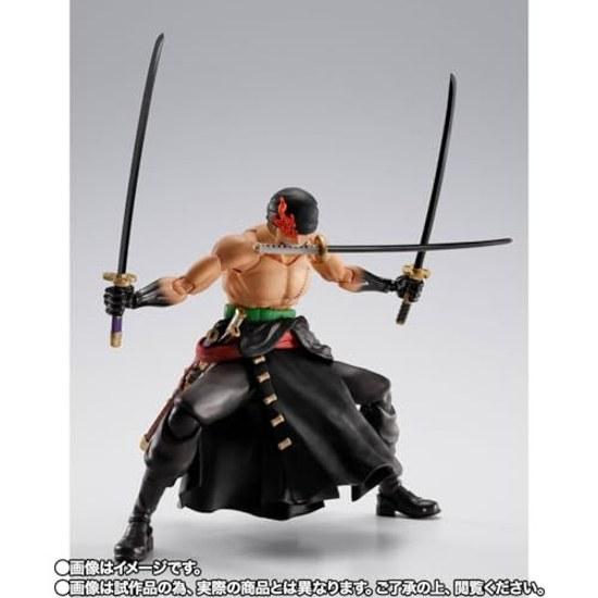 TAMASHII NATIONS One Piece - S.H.Figuarts Roronoa Zoro King Hell Approximately 150mm PVC ABS Painted Movable Figure