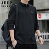 JEEP SPIRIT Men's Long Sleeve Polo T-Shirt