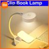 Mini LED Book Light Portable Clip Table Lamp 3 Modes Eye Protection Battery Powered Stepless Dimmable Bedside Study Reading Lamp