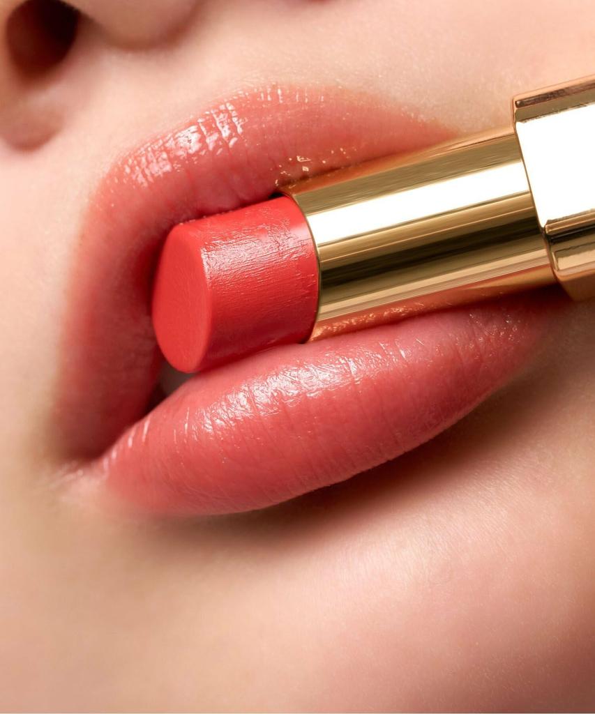 to/one Color Blossom Refill 02 Reddish Orange Lipstick, Natural Ingredients, Shiny, Moisturizing