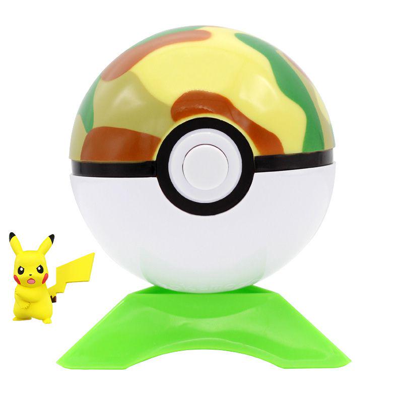 Classic Design Pokemon Pokeball 7cm Toy Ball And Pikachu Monster Figures Gift