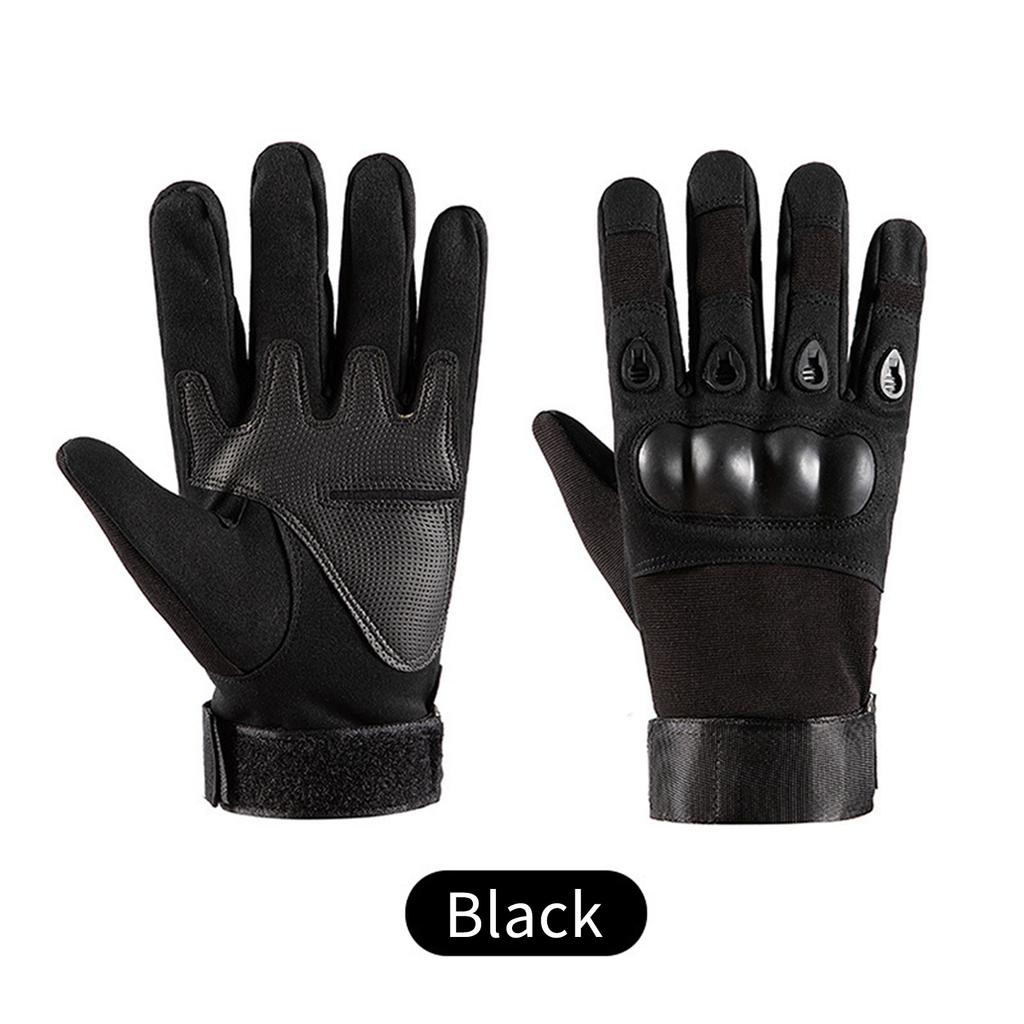 Motorcycle Riding Gloves Men Hunting Shooting Knuckle Protection Sports Full Finger GlovesClimbing  Cycling Bike Glove