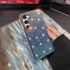 Luxury Gradient Full Diamond Case for Samsung Galaxy S24 S25 S23 Ultra S21 S22 Plus Note 20 Shinny Bling Shockproof PC Cover