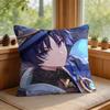 Wanderer Genshin Impact Cushion Cover Square Short Plush Pillow Case Living Room Sofa Home Decor Funda X