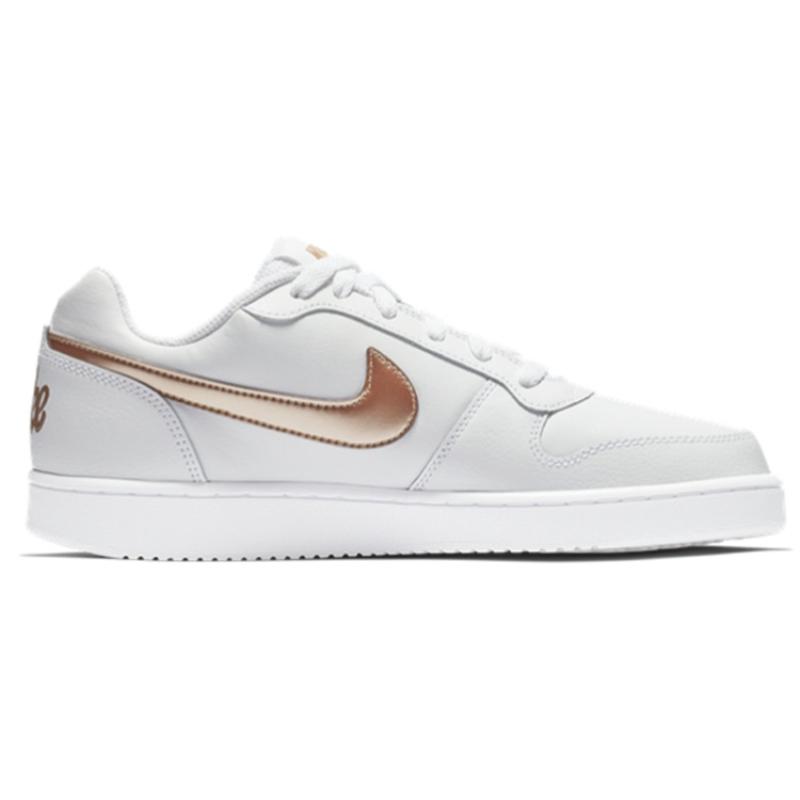 Nike Ebernon Low White/Gold Women's  Sneakers  BV1156-100