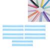 10PCS Plastic Binding Spines 19mm 30  s Comb   Compatible with   B5   Paper Size 150 Sheets Capacity