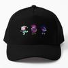 Deltarune Chapter 2 Trio Is Back  Baseball Cap Hat Bonnet  Czapka Printed Casual Boys Black Fish Outdoor Solid Color