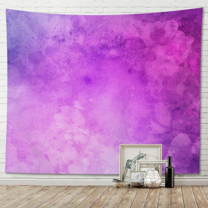 Tapestry Gradient Watercolor Background Home Living Room Decoration Hanging Cloth
