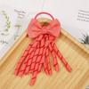 Bow Headdress Roll Tassel Rubber Band Children's Ornaments Hair Ring Hair Rope Cheerleading Girl Hair Accessories