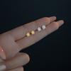 New Minimalism Earring 925 Silver Needle Allergic Protection Mini Small Heart Stud Earrings for Women Girls Jewellery