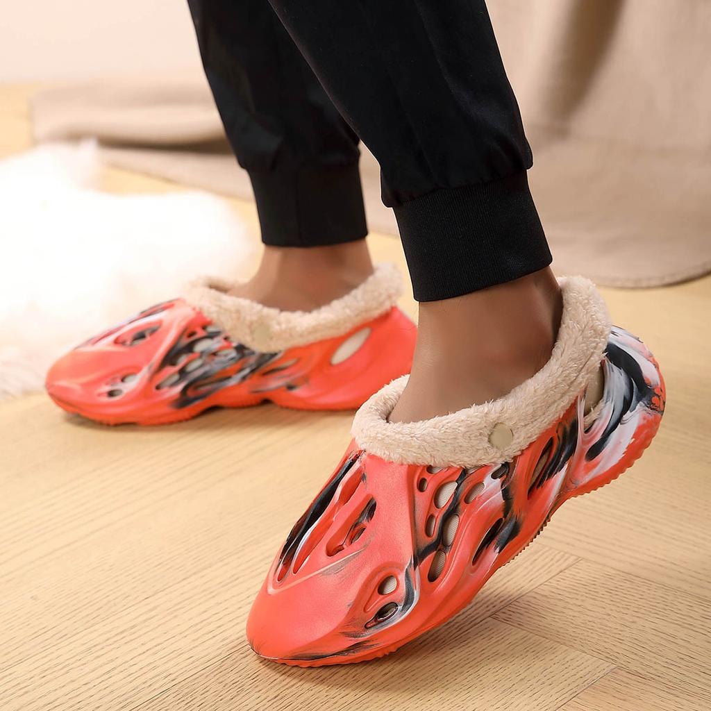 Thick Soled, Men's and Women's, Children's Cotton Shoes, Baby Shoes, Warm, Hairy Shoes, Plush, Thickened, Warm Shoes