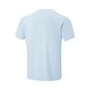 Li-Ning Comfortable Versatile Breathable Short Sleeve T-Shirt Men Tops Cloud-Blue ATSU023-8