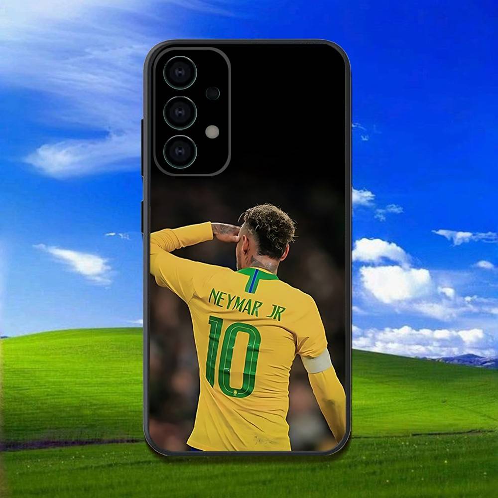 Fußball 10 Für N-NeYmAr Handyhülle Für Samsung Galaxy A13,A21s,A22,A31,A32,A52,A53,A71,A80,Weiche Schwarze Hülle