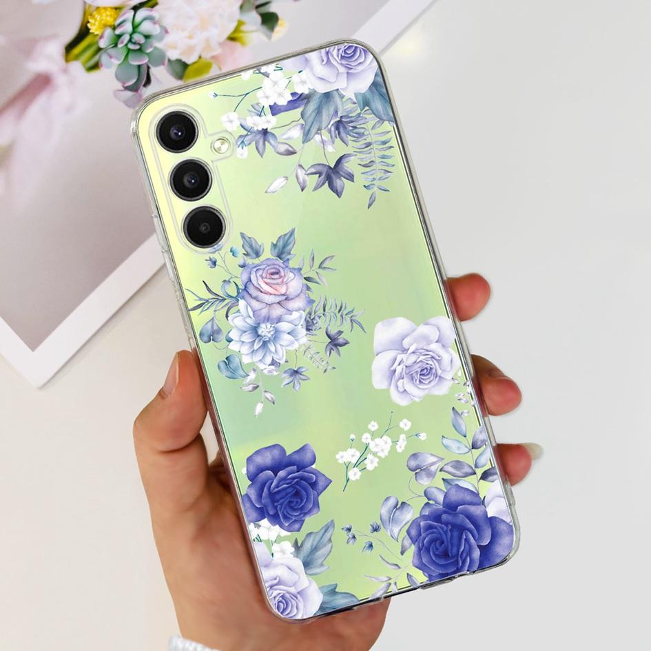 For Samsung Galaxy A24 4G Case SM-A245F A 24 Back Cover Popular Marble Butterfly Soft Silicon Phone Case For Samsung A24 4G Capa